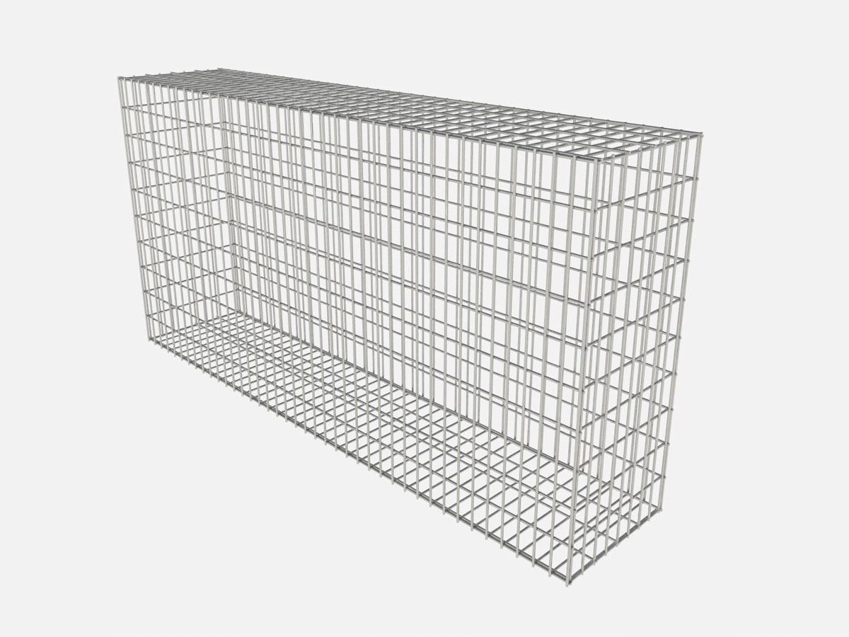 Gabione 200 x 100 x 40 cm