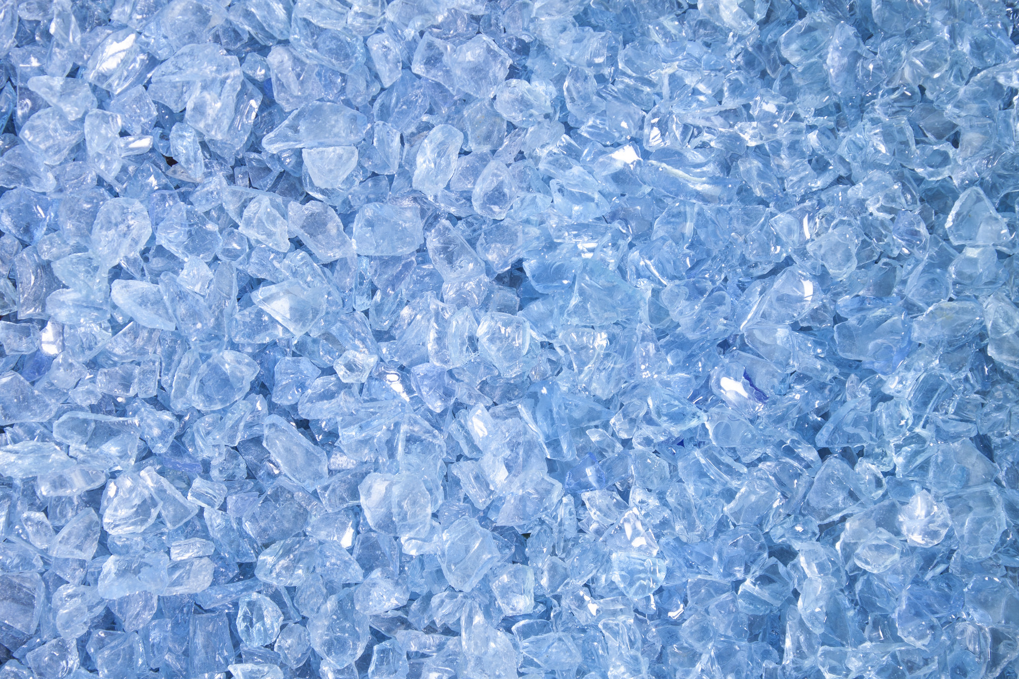 Glas Splitt Blue Ice
