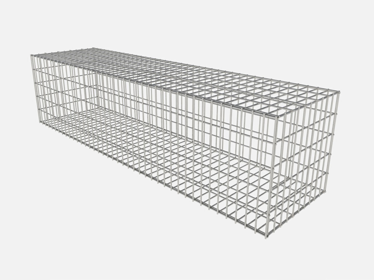 Gabione 200 x 50 x 50 cm
