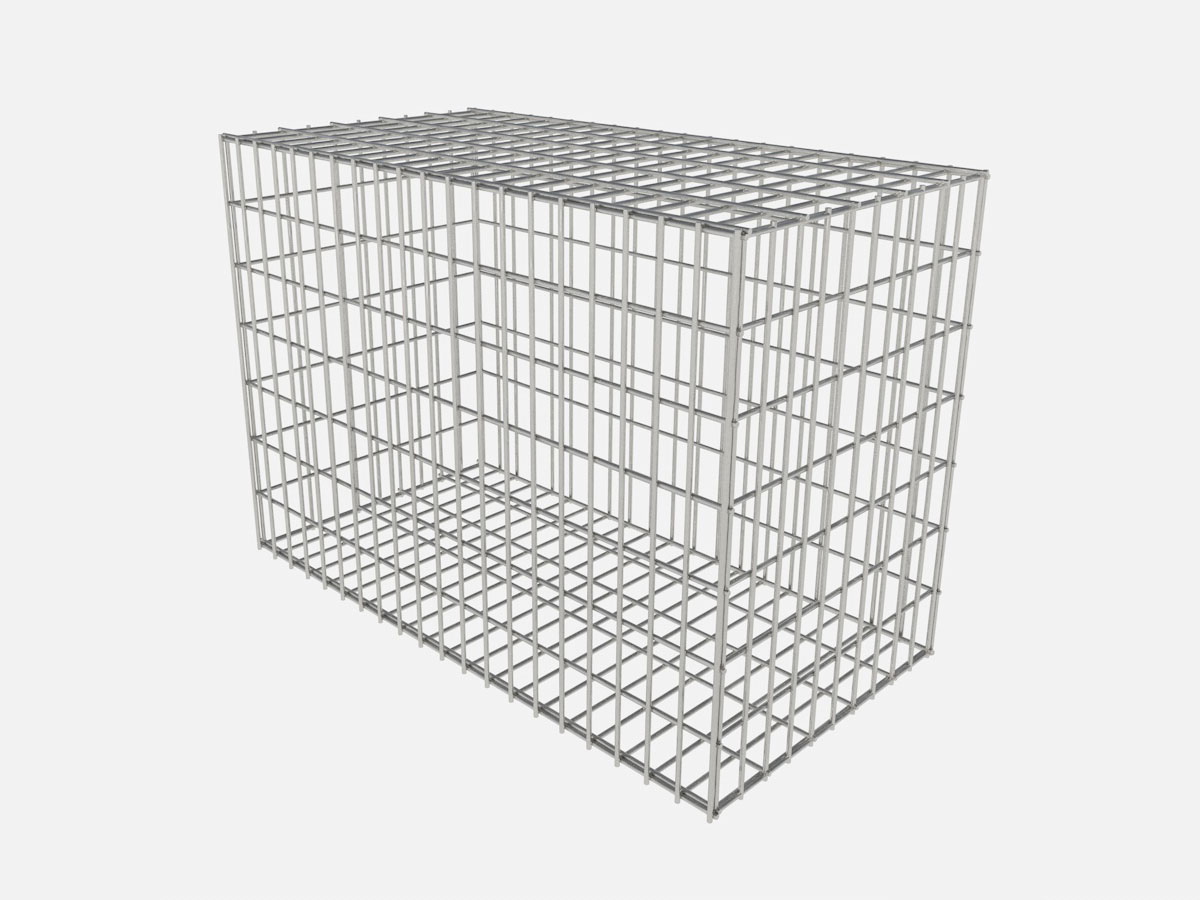 Gabione 100 x 70 x 50 cm